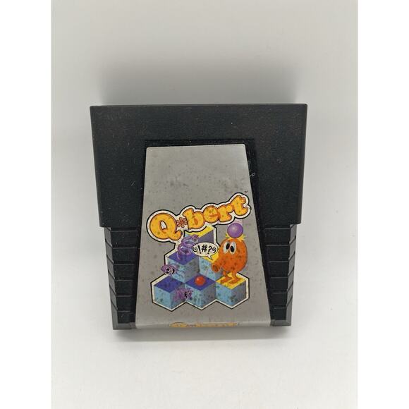 Qbert Atari (Atari 2600, 1988), TESTED!